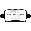 DP42268R Brake Pads YELLOWSTUFF EBC Brakes for Opel Astra K VAUXHALL Astra K