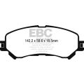 DP42272R Brake Pads YELLOWSTUFF EBC Brakes for Renault Espace Mk5 Grand Scenic Mk4 Megane Hatch Mk4 Megane Saloon Mk4 Scenic 4th Gen Talisman Talisman Grandtour Megane Grand Coupe Mk4 Megane Estate Mk4 Grand Tour