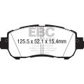 DPX2346 Brake Pads ULTIMAX2 EBC Brakes for Nissan