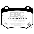 DP42361R Brake Pads YELLOWSTUFF EBC Brakes for Subaru WRX STi Subaru WRX STi