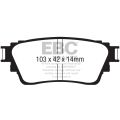 DPX2376 Brake Pads ULTIMAX2 EBC Brakes for Mitsubishi Eclipse Cross Outlander