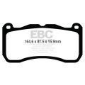 DP43013R Brake Pads YELLOWSTUFF EBC Brakes for Ford Mustang 5th Generation Shelby Ford Mustang 5th Gen Shelby GT500