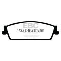 DP43022R Brake Pads YELLOWSTUFF EBC Brakes for Cadillac Escalade Escalade ESV Cadillac Escalade Escalade ESV Chevrolet Silverado 1500 2WD Silverado 1500 4WD Suburban 1500 2WD Suburban 1500 4WD Tahoe 2WD Tahoe 4WD GMC Sierra 1500 1/2 Ton Yukon/Yukon Denali
