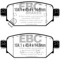 DPX3081 Brake Pads ULTIMAX2 EBC Brakes for Mazda 3 BN CX3