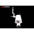 Exhaust system XForce for Mitsubishi Lancer 2001-2007 EVO 7 8 9 stainless steel