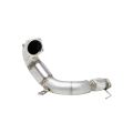 Exhaust system XForce for Hyundai I30 2018- N Performance 2.0L Turbo stainless steel