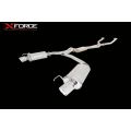 Exhaust system XForce for Lexus IS 2009-2013 IS350 SEDAN stainless steel