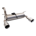 Exhaust system XForce with Varex muffler for Jeep Wrangler 2018- JL ERB 3.6L V6