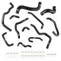 Silicone Radiator Coolant Hose Kit FMIC.EU for Subaru Legacy 2.5 2009-2012 - Black