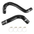 Silicone Radiator Coolant Hose Kit FMIC.EU for Toyota Tundra Sequoia 5.7L 2007-2017 - Black