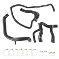 Silicone Radiator Coolant Hose Kit FMIC.EU for Land Rover Defender 2.5 TD5 1998-2007 - Black