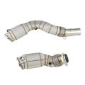Downpipe FMIC.Pro for BMW F80 M3 S55 USA + CAT with heat shield