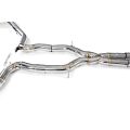 Valved exhaust system cat-back FMIC.Pro for Porsche Panamera 4S 971 2.9TT 2017-2023