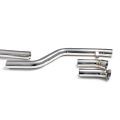 Valved exhaust system cat-back single tips FMIC.Pro for BMW 5 series G30 G31 540i 3.0T 2017-2023