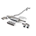 Valved exhaust system cat-back single tips FMIC.Pro for BMW 5 series G30 G31 540i 3.0T 2017-2023