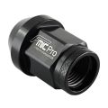 Forged aluminum wheel nut FMIC.Pro M14x1.25 Black 1 pc. conical through-hole 7075-T6 