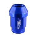 Forged aluminum wheel nut FMIC.Pro M12x1.25 Blue 1 pc. conical through-hole 7075-T6 