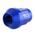 Forged aluminum wheel nut FMIC.Pro M14x1.25 Blue 1 pc. conical through-hole 7075-T6 