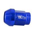 Forged aluminum wheel nut FMIC.Pro M14x1.5 Blue 1 pc. conical through-hole 7075-T6 