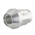 Forged aluminum wheel nut FMIC.Pro M14x1.25 Silver 1 pc. conical through-hole 7075-T6 