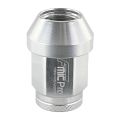 Forged aluminum wheel nut FMIC.Pro M12x1.25 Silver 1 pc. conical through-hole 7075-T6 