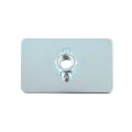 Harness Reinforcement Plate FMIC.Pro with Weld Nut 50 x 80 mm FIA 7/16