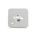 Harness Reinforcement Plate FMIC.Pro with Weld Nut 65 × 65 mm FIA 7/16