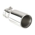 Stainless Steel Exhaust Tailpipe Fmic.Pro 90mm Tip 60mm Inlet
