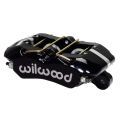 Wilwood 120-16190 Forged Dynapro Low Profile Universal Lug Mount Caliper 4 Pistons Black