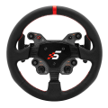 GT1 330mm Leather R Type Steering Wheel SIMAGIC  Paddle Shifters Simulator Simracing