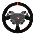 GT1 330mm Suede R Type Steering Wheel SIMAGIC Paddle Shifters Simulator Simracing