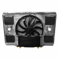 Stainless steel Fan Shroud Diffuser IOD Performance for Aluminum radiator Nissan Patrol Y60