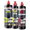 MENZERNA Polishing Compound Set 1000 2500 3000 Paint Correction Kit 3x250ml
