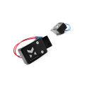 MMX Gear Shift Paddles Titanium Magnetic Paddle Fitting Kit Silver for BMW F Series G Series