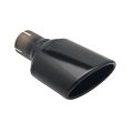 Single Tailpipe Stainless Steel NBL1-27L 120x80 mm Socket 65 mm