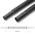 Nuke Performance Convoluted Nylon In-Tank Fuel Hose 8 / 10mm 500mm Black-1