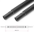 Nuke Performance Convoluted Black Nylon In-Tank Fuel Hose 8mm 300mm-1