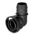 Nuke Performance BQL 22 Male to Convoluted Hose 90 Degree-2