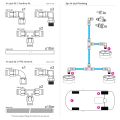 Nuke Performance Air Jack 60 C with Petcock Ball Valve Male Connector AN6 3pc Set-4