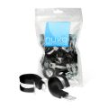 Nuke Performance Stainless Steel P-Clamp for AN4 Fuel Hose 10pcs-1
