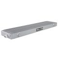 Oil Cooler FMIC.Pro 580 x 140 x 40 mm Asymmetrical Inlets silver-3