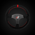 Professional Suede Round Racing Steering Wheel 330mm SIMAGIC Simulator Simracing