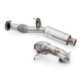 Downpipe RM Motors for Hyundai i30N with Silencer and Pipe Silencer