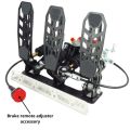 Pedalbox Drifting & Rally Floor Mount with Footrest RacingPedalBoxes - Black