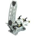 Brake Pedal Compatible with Motorcycle Master Cylinders Floor Mount RacingPedalBoxes