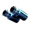 Titanium Exhaust Tips Blue Restomotive