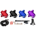 RTMG Performance Diverter Valve Kit for 1.4 TSI EA111 Twincharger Blue-3