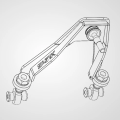 S4RK Adjustable front upper wishbone for Lexus IS 200d 220d 250 300 350 Mk2-1