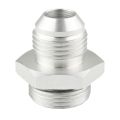 Aluminum fitting adapter for oil cooler Setrab with o-ring M22 x -8JIC (-8AN)