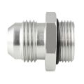 Aluminum fitting adapter for oil cooler Setrab with o-ring M22 x -10JIC (-10AN)